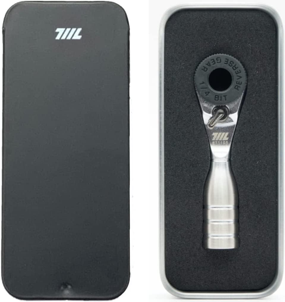 711L Mini Ratchet Wrench - One of the World's Smallest 1/4" EDC Ratchet Wrenc...