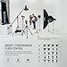 NEEWER Upgraded QPRO-N TTL Wireless Flash Trigger Compatible with Nikon 1/8000s HSS Large Screen Slanted Design 5 Group 9 Customizable Functions for Q4 Q3 Z2 Z1 Z760 NW760 S101-300W PRO/400W PRO