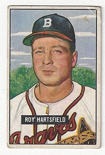 Roy Hartsfield Vintage Collectible Baseball Card - 1951 Bowman Baseball Card #281 (St. Louis Browns) Free Shipping