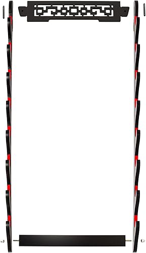 Miniatura 5 de Soporte de pared para espada, soporte de exhibición Katana, soporte acolchado de terciopelo para armas para varita Tanto Wakizashi, etc., espada