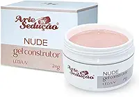 Gel para Unhas Arte Sedução Nude, 24g, Gel Construtor Alongamento de Unhas