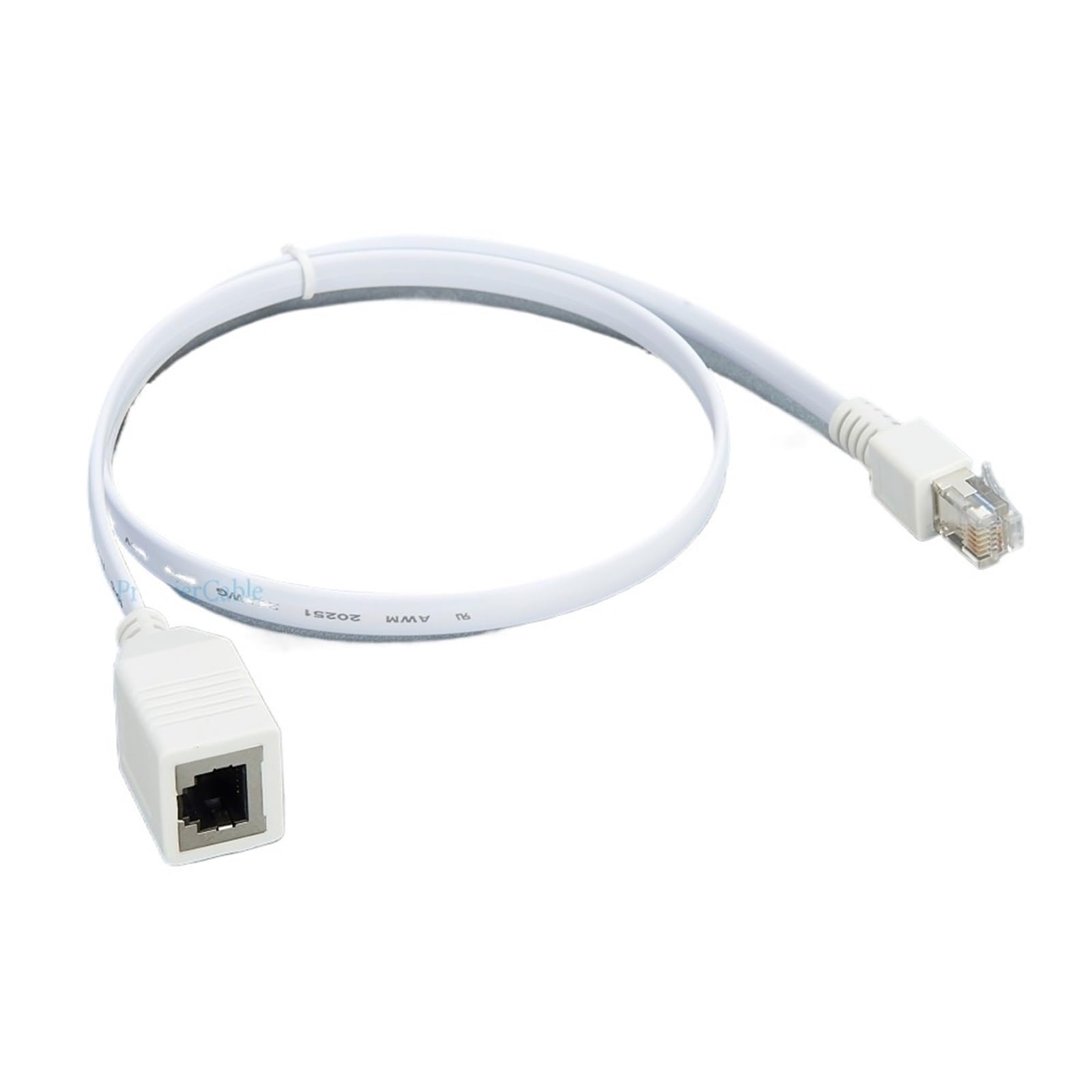 Cavo piatto di prolunga RJ12 6P6C maschio-femmina