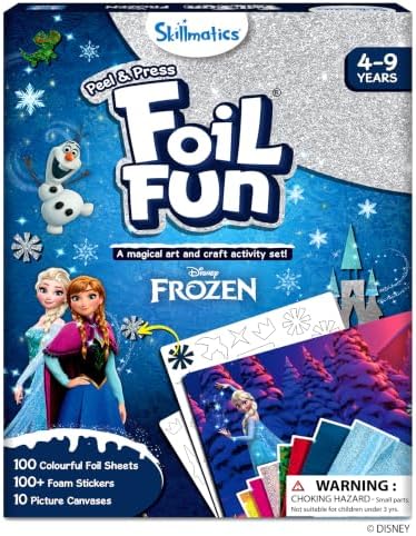 Skillmatics Foil Fun – Disney Frozen, No Mess Art for Kids