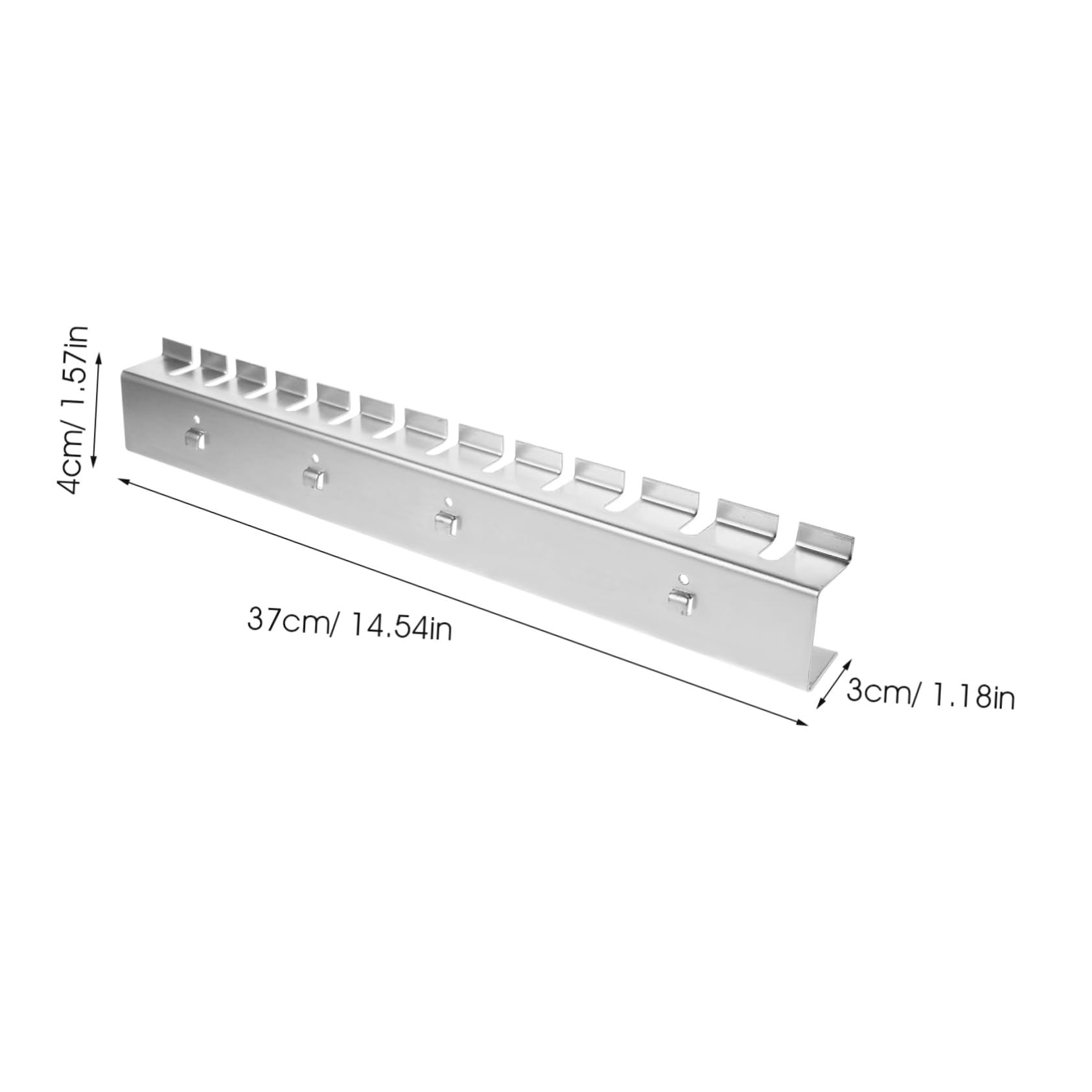 VILLFUL Hardware Hook Wrench Rack 3hole/4hole Random Tool Display Shelf for Home