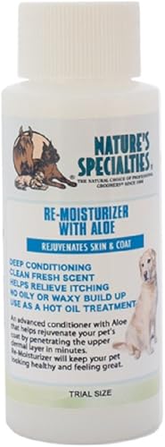 Miniatura 6 de Nature's Specialties Rehidratante con acondicionador de aloe para perros, elección natural para peluqueros profesionales, rejuvenece la piel y el