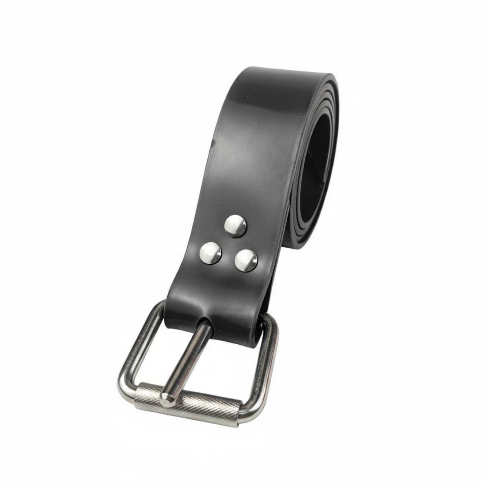 Ceinture de Lest à Largage Rapide Sèche Rapidement Ceinture de Plongée En Silicone Matériel Nautique pour Chasseurs sous-Marins, Noir