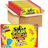 Sour Patch Kids Extreme Soft & Chewy Gummy Candy - Movie Theater Box, 3.5 Ounce (Pack of 12)