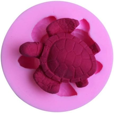 Cutoy Turtle Design Silicone Cake Fondant Chocolete Jello Soap Candy Gum Paste Molds Clay Moulds DIY Decorating Tools