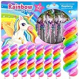 Swirly Lollipops Unicorn Sweets 40pk- Unicorn Lollipop For Unicorn Goody Bags & Unicorn Pinata - Unicorn Candy For Unicorn Party Bags & Unicorn Party Supplies,Lollipops Bulk Rainbow Sweets