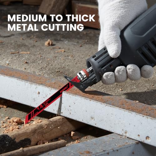 LOZAGU 9-Inch 14TPI Bi-Metal Sabre Blades