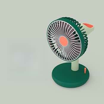 Amazon.com: Omtz.Yao Retro Desk Fan Adjustable 90° Head Tilt, USB