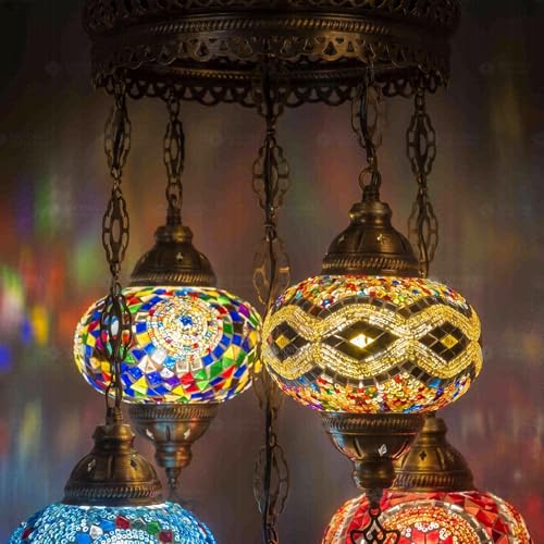 Plafonnier décoratif marocain ENVA pour illuminer une pièce sombre avec style - 5
