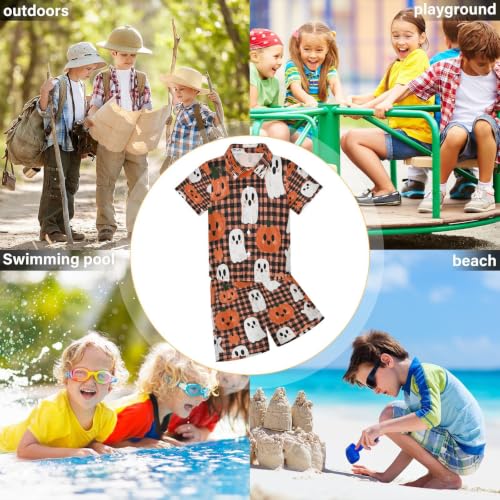 Image of Boccsty Ice Cream Drip Boy Summer Shorts Sets Hawaiian Toddler Boys T-Shirt & Pants 2 Pcs 3T-10T