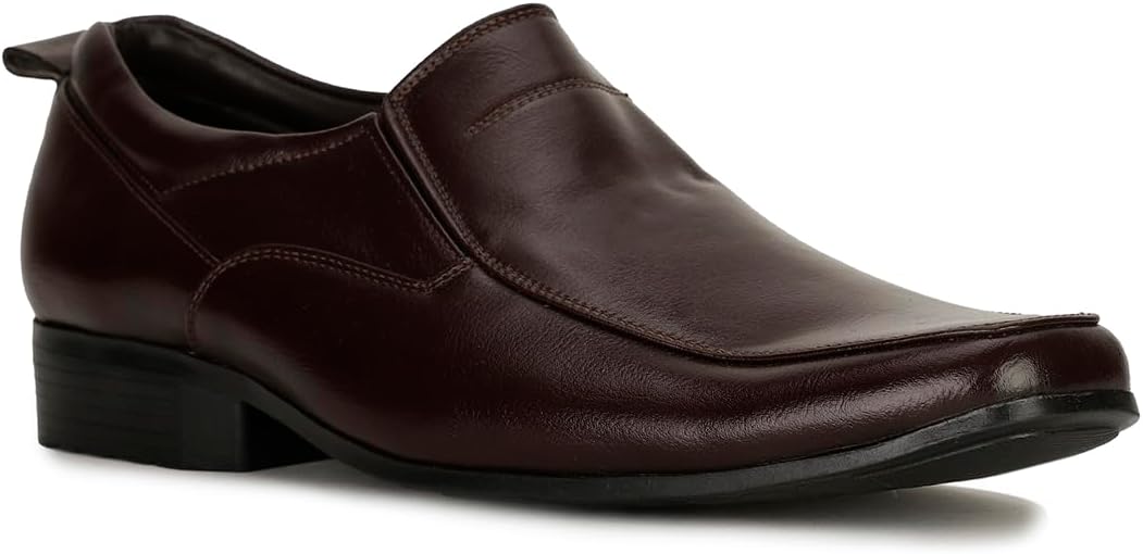 BATA Men's Slip-On Loafers - Extra Wide Fit