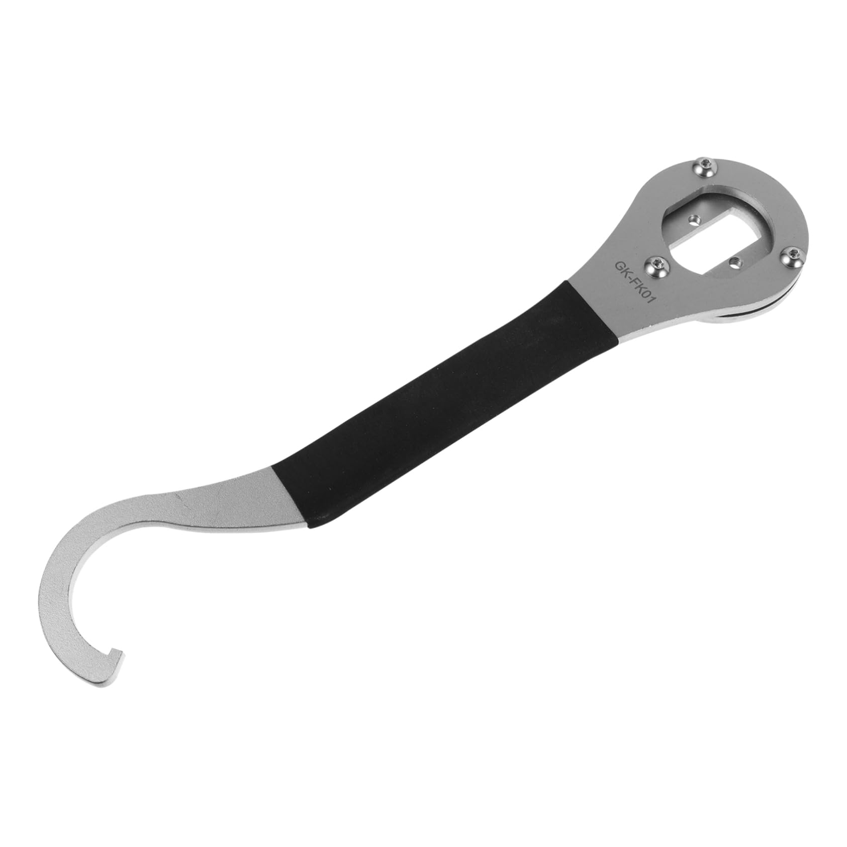 Happyyami para Pedalier de Bicicleta de Gancho Inoxidable Diseño Ergonómico 1 Juego para Ciclistas Reparación de Bicicletas Herramienta de Desmontaje