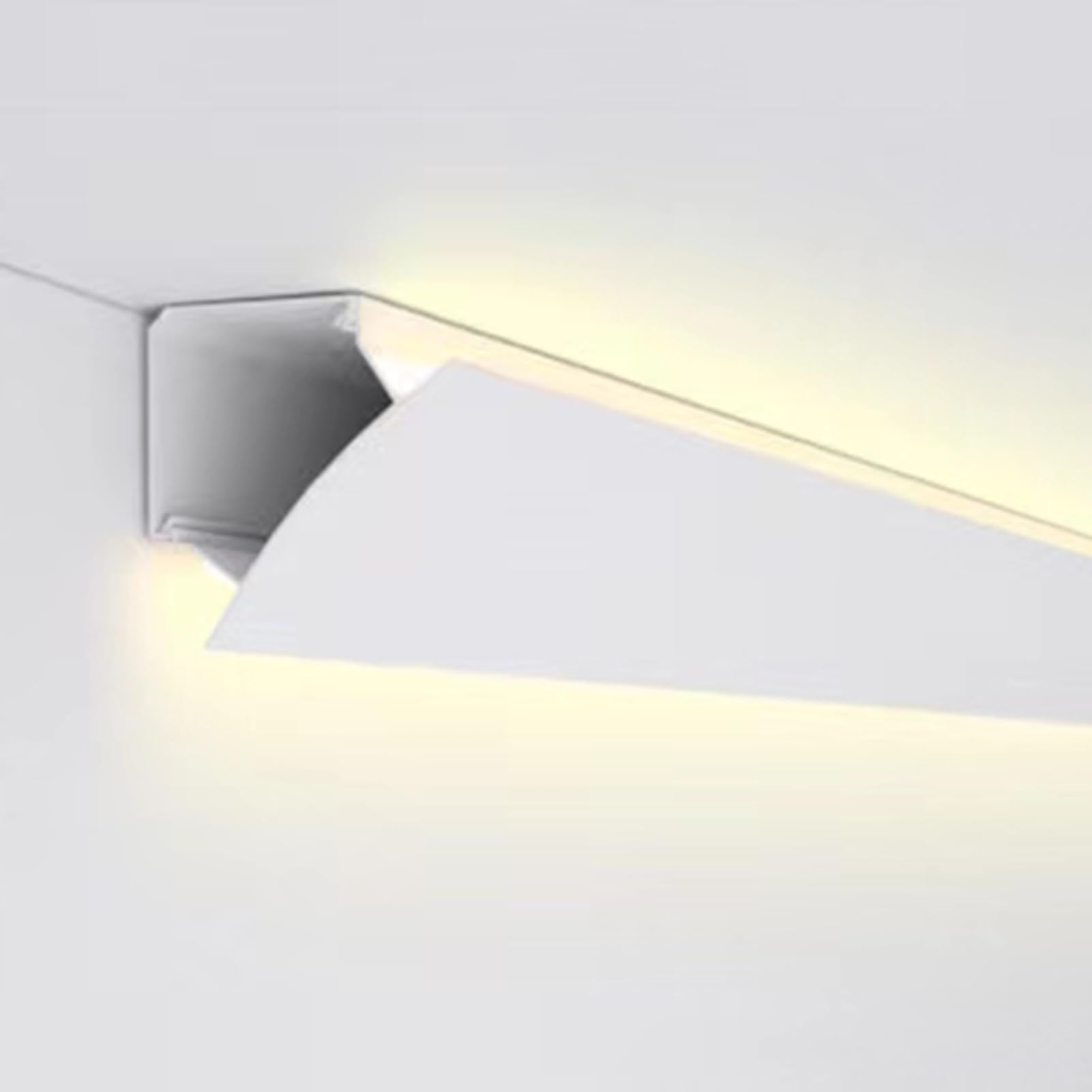 Profilé en aluminium pour bande LED moulure de corniche luxe