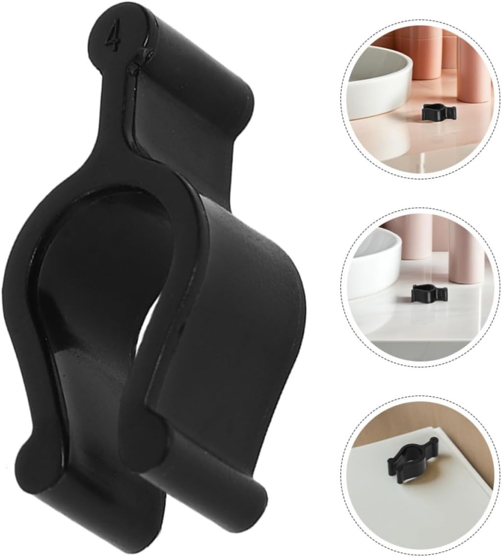 100pcs PP Plastic Lotion Pump Lock Clips for Travel Bottles