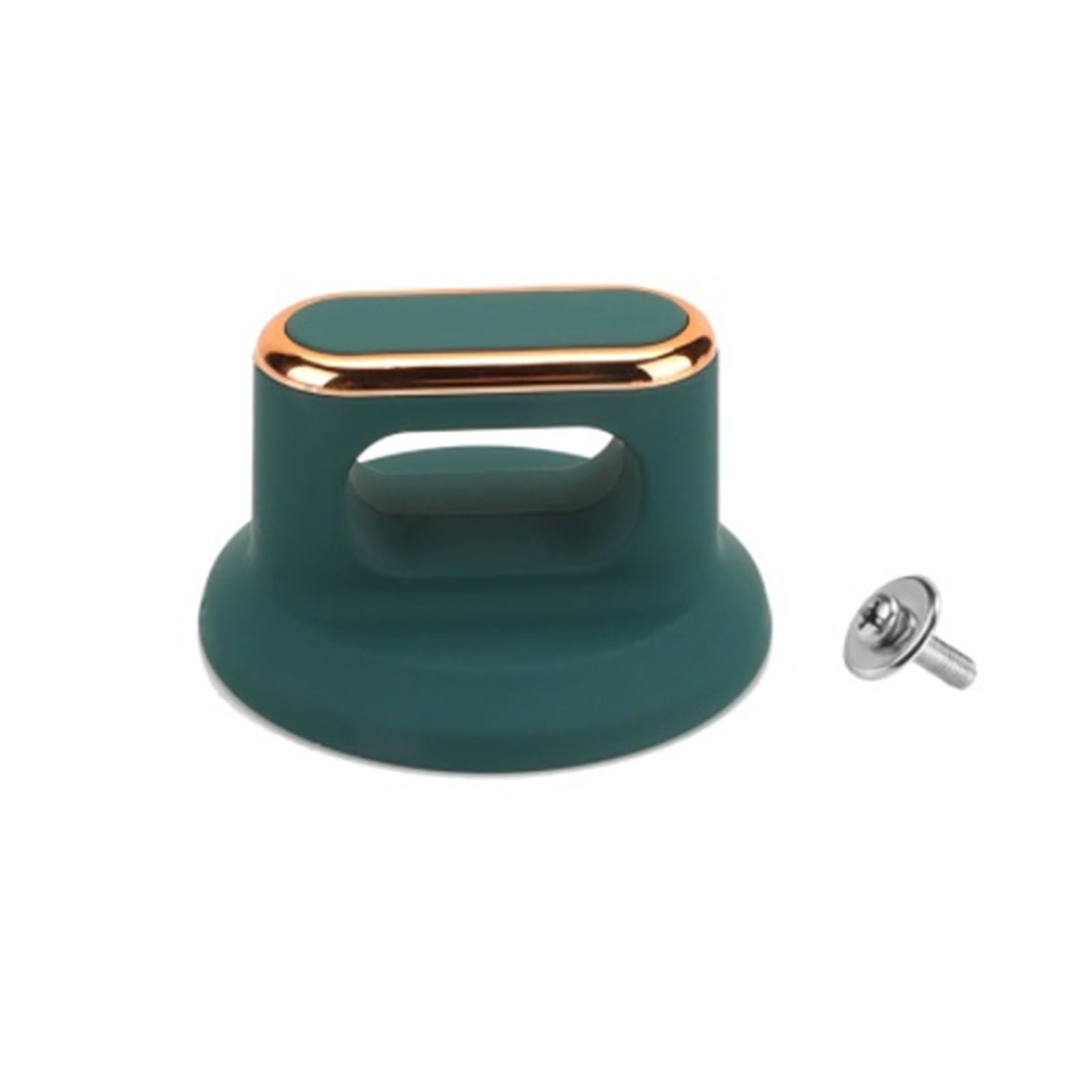 8Pcs Pot Lid Knob Handles with Gold Ring Heat-Resistant Cookware Knobs for Casserole Kettle