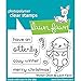 LAWN FAWN Clear Stamps 3"X2" Winter Otter (LF1474)