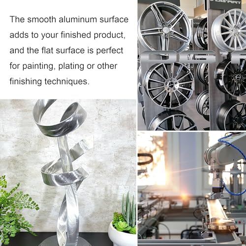 LAVMHAB 2 Stück Aluminiumblech 1.5mm Dick Aluplatten, 150mm X 150mm (15 cm x 15 cm) Aluminium Platte mit Schutzfolie Alubleche Aluminium blech für DIY Handwerk