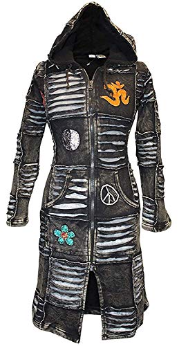 Shopoholic Fashion Women Black Gothic Coat