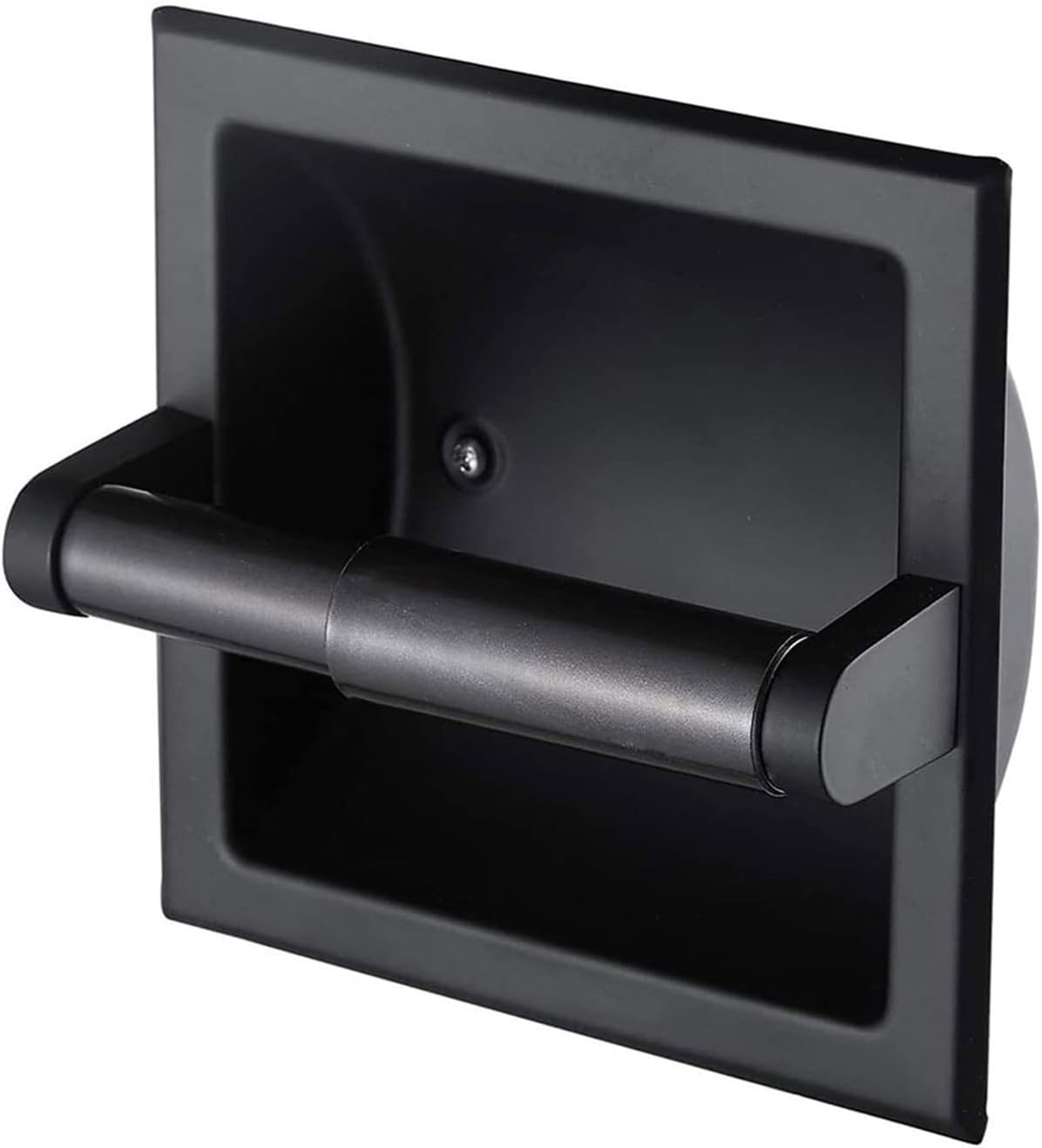 Toilet Paper Holder Bathroom Storage Towel Rack Tissue Holder Built-in Toilet Paper Wall-Mounted Stainless Steel Tissue Roll