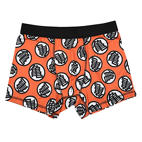 Bioworld Dragon Ball Z Anime Cartoon Mens 3pk Boxer Briefs Set4