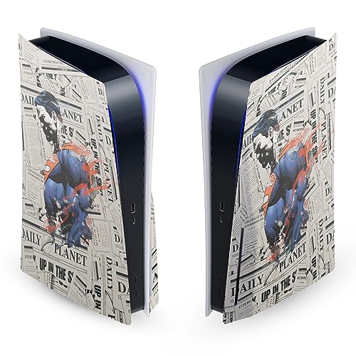 Skin PS5 Superman DC Comics - Le cadeau idéal pour personnaliser la console des fans de gamer