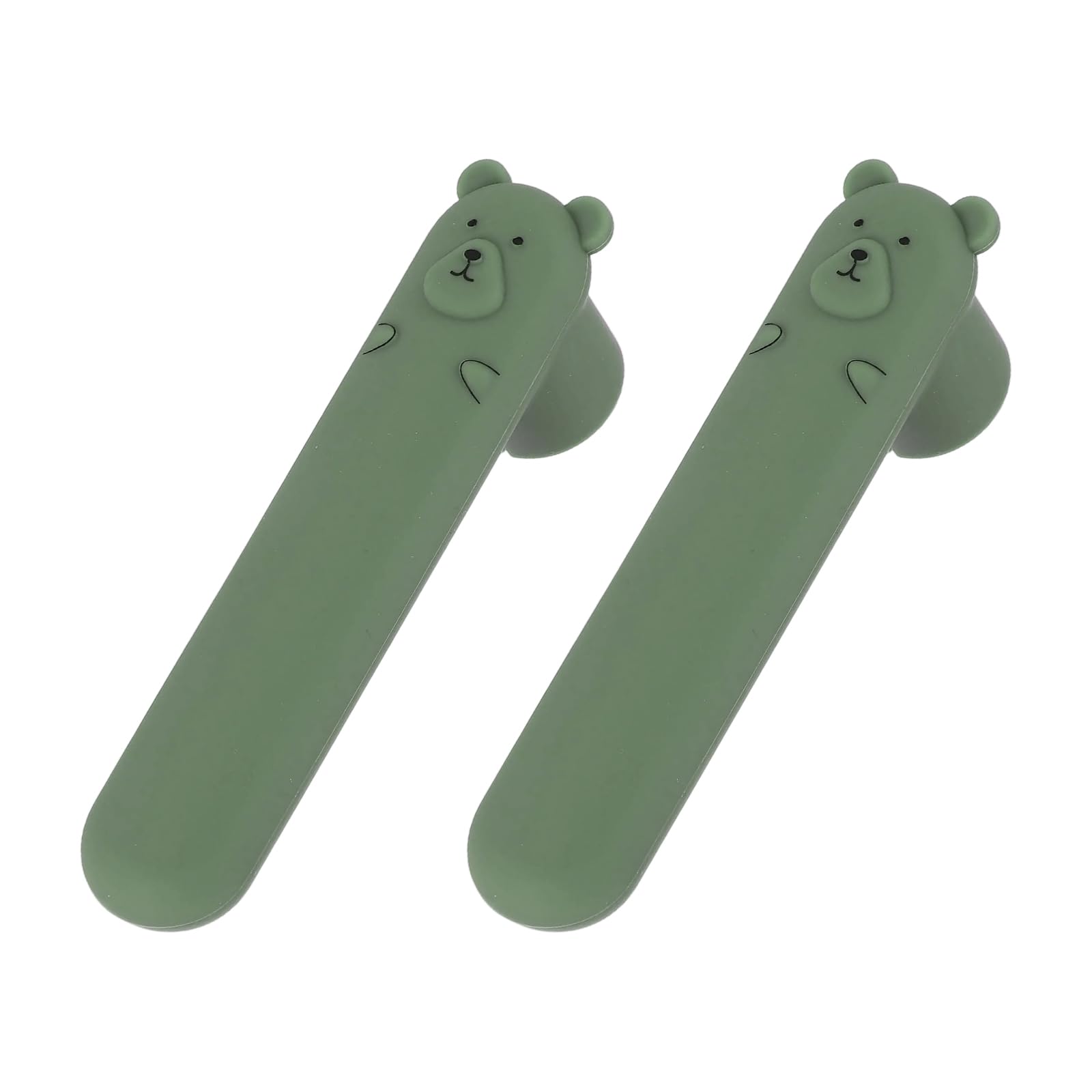 uxcell 2 Pcs Door Handle Covers, Silicone Safety Doors Knob Handle Protector Covers Cute Anti-Collision Soft Doors Pull Cover for Bedrooms Bathrooms