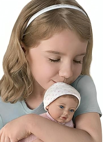 Miniatura 9 de The Ashton-Drake Galleries Little Ellie Tiny Miracles - Muñeca realista de bebé niña, pelo arraigado a mano, totalmente posable con piel de vinilo
