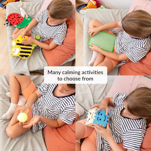 ODOXIA Calm Down Corner | Classroom and Special Education | Plants Themed Sensory Calming Corner Kit with Sensory Mats, Posters, Solutions Wall, Sensory Toys, Fidget Tools for Kids - Image 4