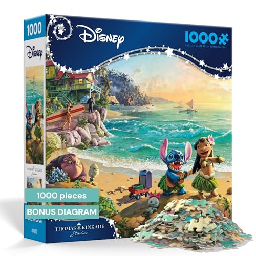 Ceaco - Thomas Kinkade Disney Lilo & Stitch 1000 Piece