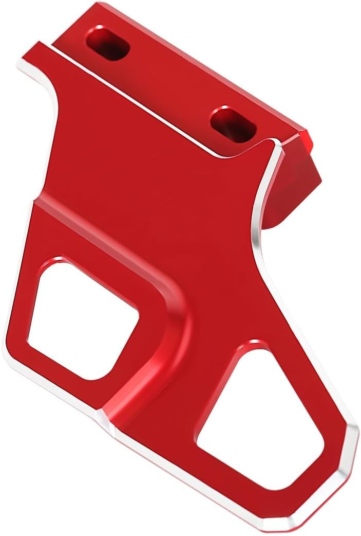 KLR650 Lower Rear Chain Guard Compatible with KLR 650 1987-2018 2021-2024 3D CNC Motorcycle Accessories Chain Guide Guard Sprocket Guards (Red)
