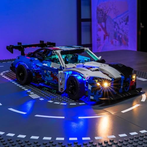 Luces LED Lego BMW M4 GT3 Evo 42226 con cables invisibles 3