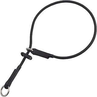 Slip Collar for Small Medium Dogs 1/4" Nylon Rope 28 inch Dog Collar