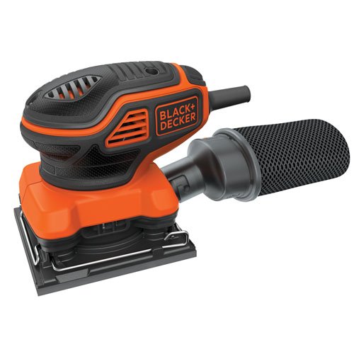 Image of BLACK+DECKER Electric Sander, 1 /4-Inch Sheet, Orbital with Workmate Portable Workbench, 350-Pound Capacity (BDEQS300 & WM125)