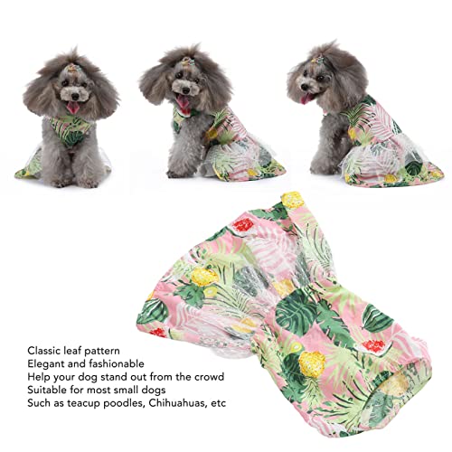 Vestido de princesa para cachorrinho, confortável, respirável, elástico, fácil de usar, lindo vestid