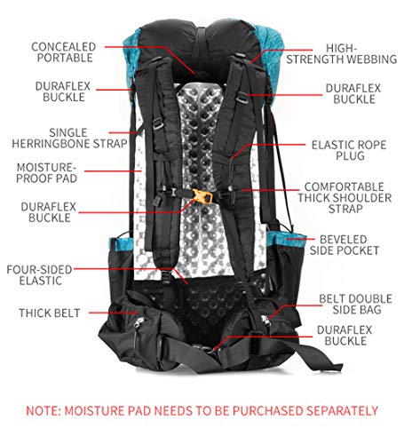 3F UL GEAR Qi Dian Ultralight Backpack 