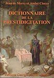 prestidigitation pathfinder uses  Dictionnaire de la prestidigitation