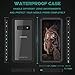 ASON Galaxy S10 Plus Waterproof Case, Waterproof Shockproof Dustproof Dirtproof Full Body Case Built in Screen Protector with Touch ID for Samsung Galaxy S10 Plus (Blue)