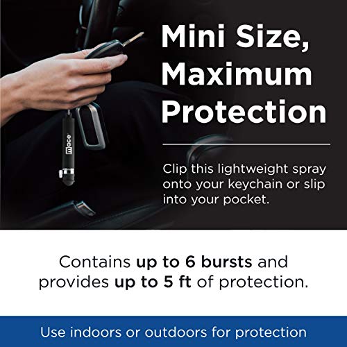 Mace Brand Pepperguard Police Strength Pepper Spray, Personal Model, Black – Accurate 12’ Powerful Pepper Spray For Women & Men – Oc Spray Leaves Uv Dye On Skin, Flip-Top Safety Cap For Self Defense #TOP4