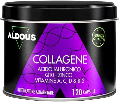 Collagene Idrolizzato con Acido Ialuronico e Coenzima Q10