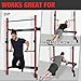 Mikolo Dip Bar Attachment for Squat Rack, Fit 2” x 2” Rack Cage(QJ, WR00, F4), Power Rack Attachments, 400 lbs High Weight Capacity