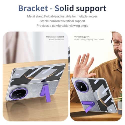Coque rigide Huawei Mate X6 légère et transparente anti-choc