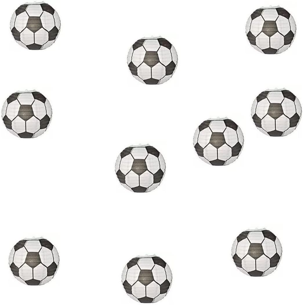 18 pcs Sports Decor Football Football Outdoor Wedding Decorations Home Decoration Sports Party Decoration Soccer Ceiling Hanging Lantern Window China