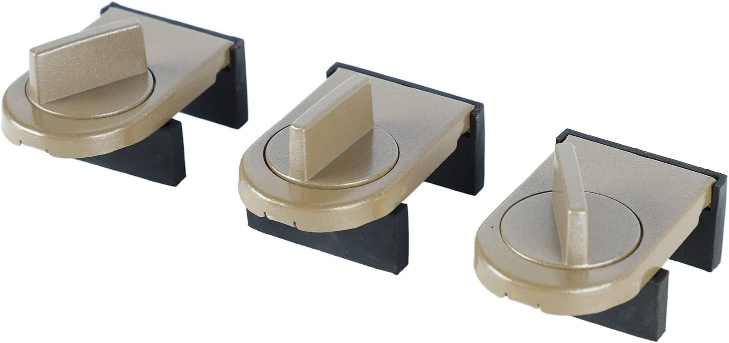 Sliding Window Locks Aluminum Alloy Safety Lock for Home Bedroom Bathroom Office (Brown), NIZUUONEg6ux72oapz-11