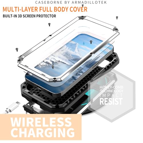 Coque iPhone 16E support béquille pour appels vidéo et recharge sans fil