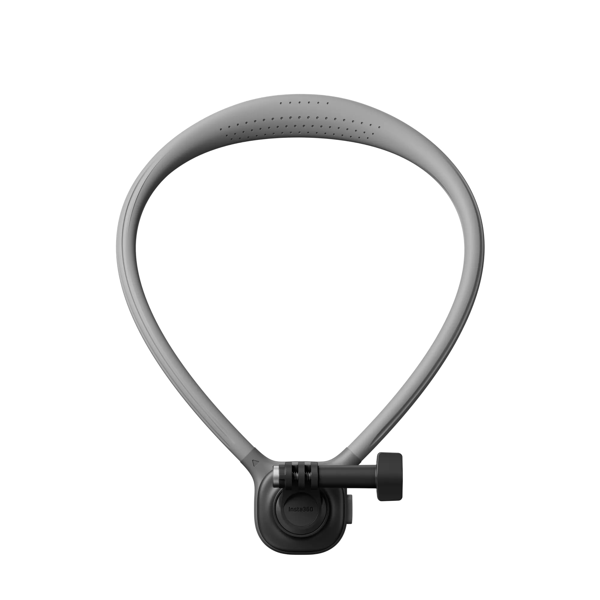 Insta360 Neck Mount for the GO 3/3S, X5, X4, X3, Ace/Ace Pro - for hands-free, first-person POVs. 360° adjustable base for Vertical and Horizontal Shots