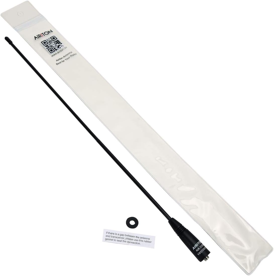 Airiton NA-320A Triband Antenna 2M, 1.25M, 70CM (144-220-440Mhz) Antenna SMA-Female for BTECH and Baofeng Radio UV-5X3, UV-5RX3, UV-5RIII, UV-R3, MKX3 (2 pcs) : Electronics