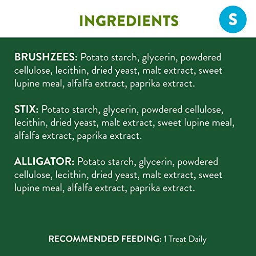 Whimzees Wellness Complete Health Small Breed Dry Dog Food, Turkey, Oatmeal & Salmon Meal, 4 Pound Bag Dental Chew Variety Container, Small, 56 Count #TOP6